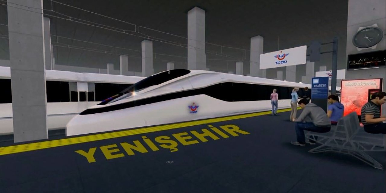 Yenişehir Hızlı Treni Saatte 200 Kilometre Hıza Çıkacak