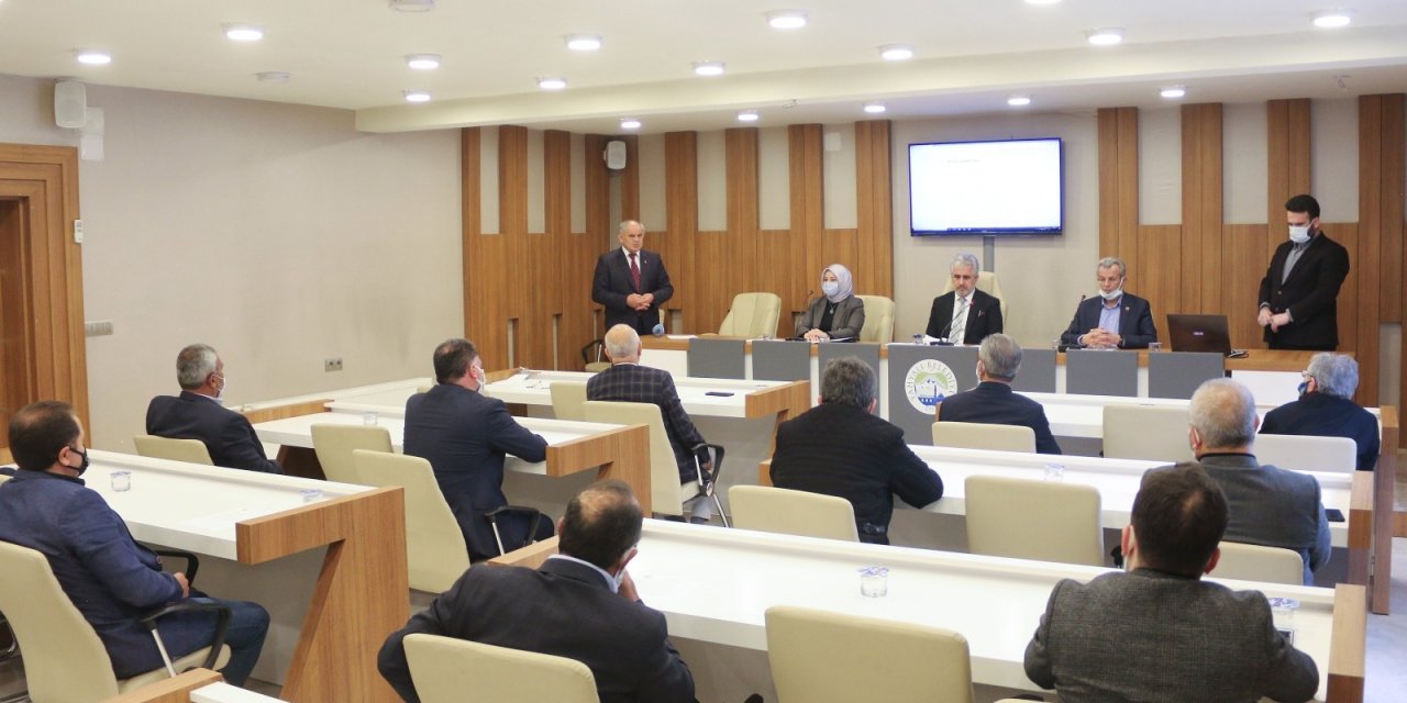 Yahyalı’da Nisan Ayı Meclis Toplantısı Yapıldı