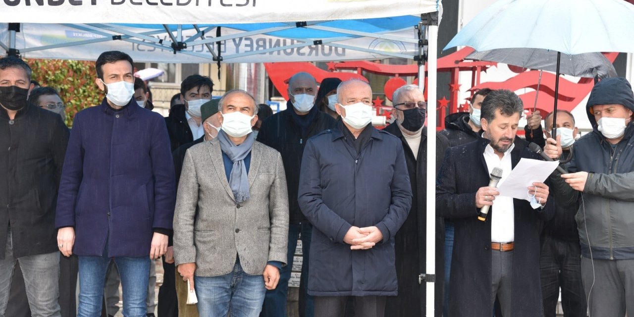 Dursunbey’de Stk’lar Darbe İ̇malı Bildiriyi Kınadı