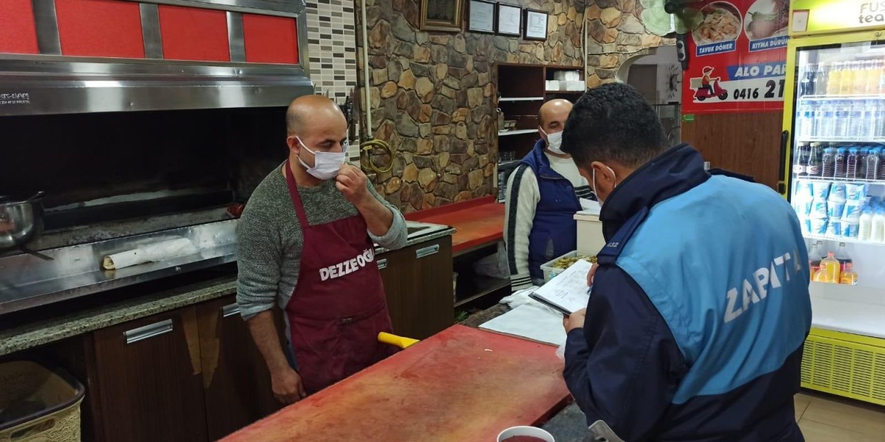 Adıyaman’da Korona Virüs Denetimleri Sürüyor