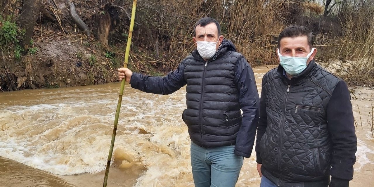 3 Yıldır Akmayan Dere Taştı