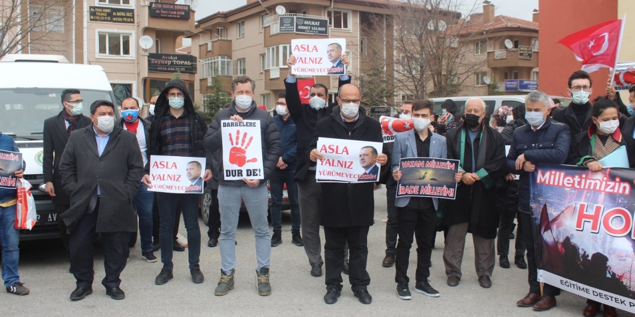 Afyonkarahisar’da Stk’lardan, Emekli Amirallerin Bildirisine Ortak Tepki