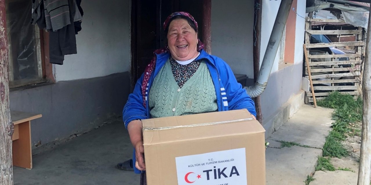 Ti̇ka’dan Doğu Makedonya’da Gıda Paketi Desteği