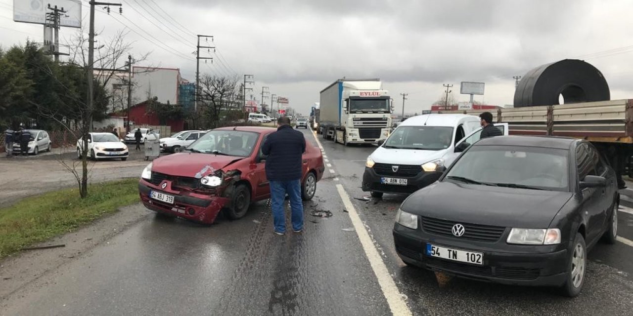 D100 Karayolunda Zincirleme Kaza