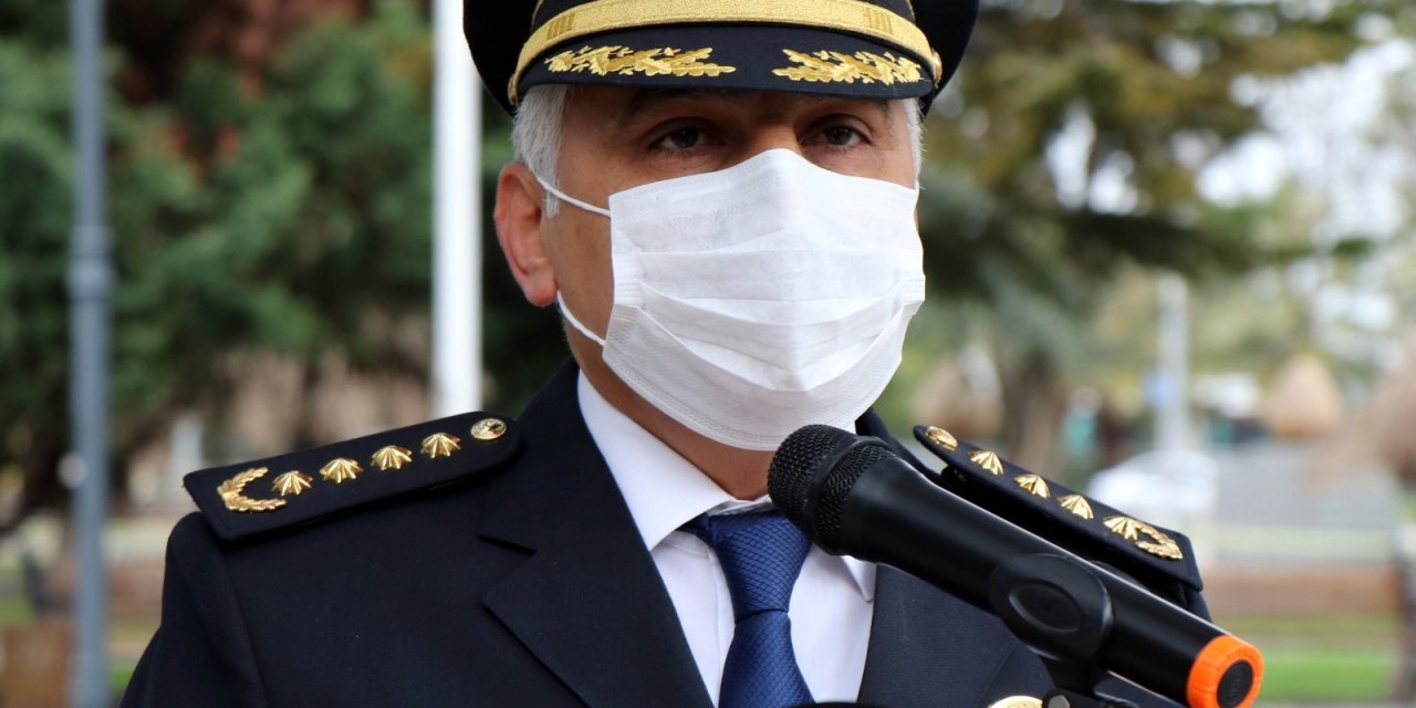 Samsun İ̇l Emniyet Müdürü Urhal’dan Polislere Kovid-19 Teşekkürü