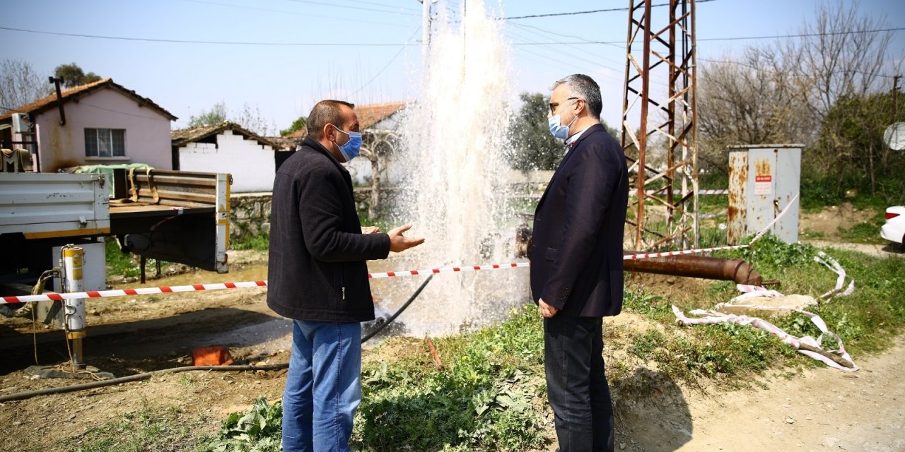 Dalama Mahallesi’nde Eski Tarımsal Sulama Kuyusu Yeniden Faaliyete Geçirildi