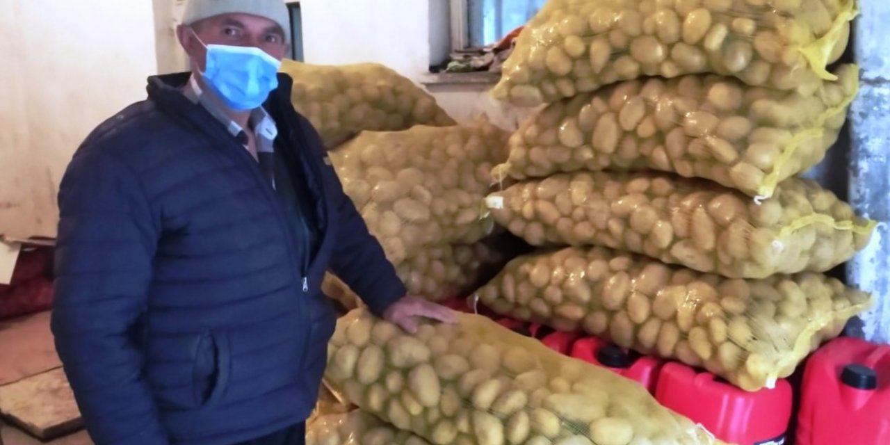 Hisarcık Tkk’dan Üreticiye Sertifikalı Patates Tohumu