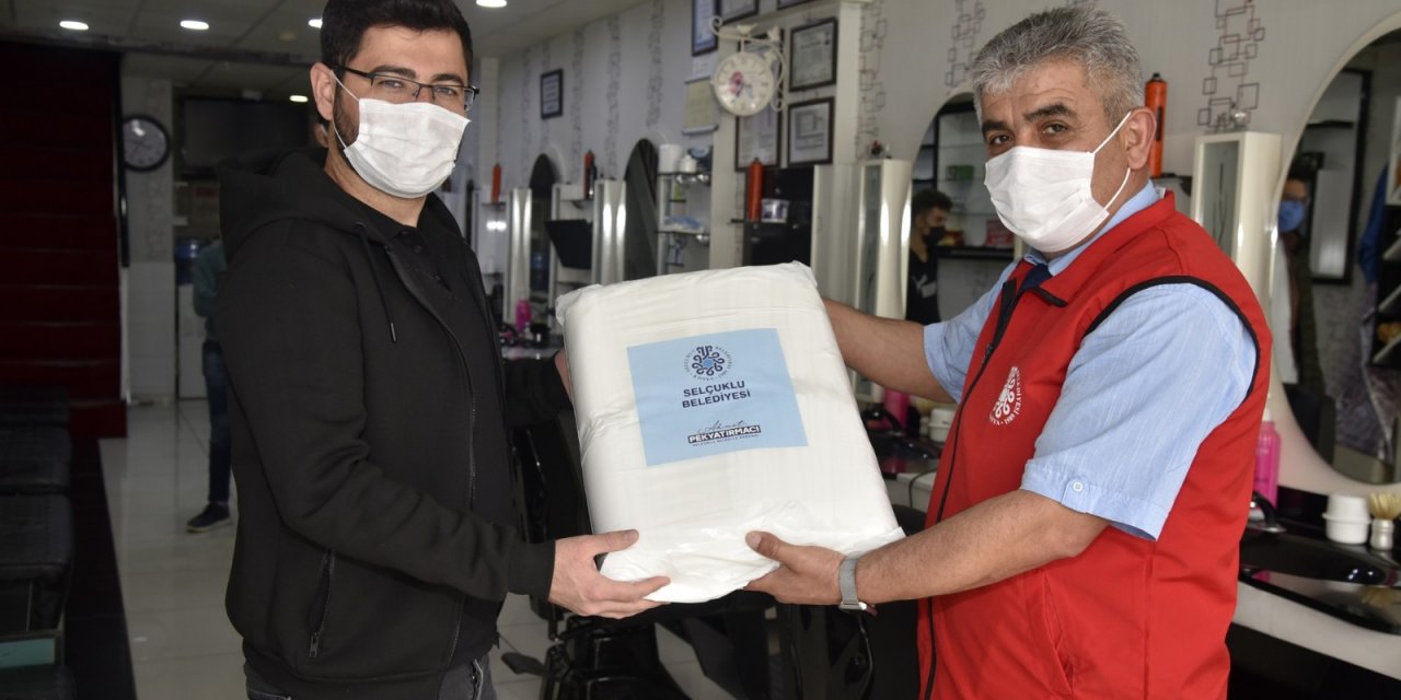 Selçuklu Belediyesi Esnafa Olan Desteğini Sürdürüyor