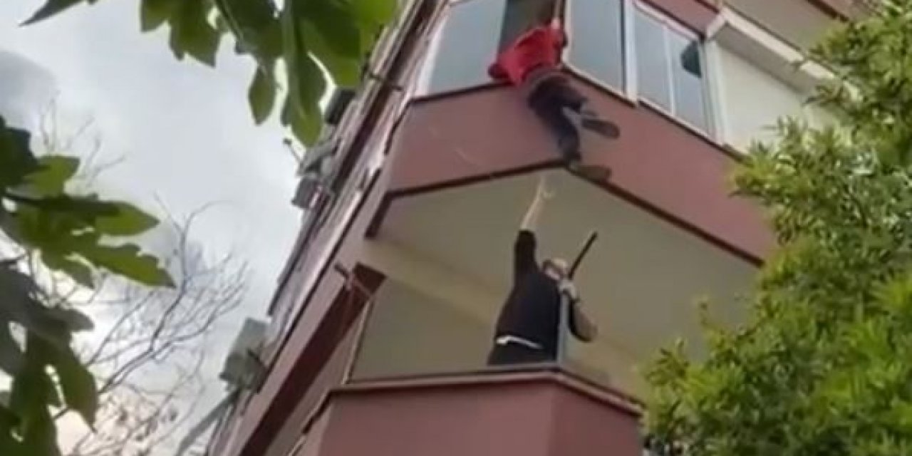 Anahtarı İçeride Unutan Gencin Tehlikeli Eve Giriş Yöntemi