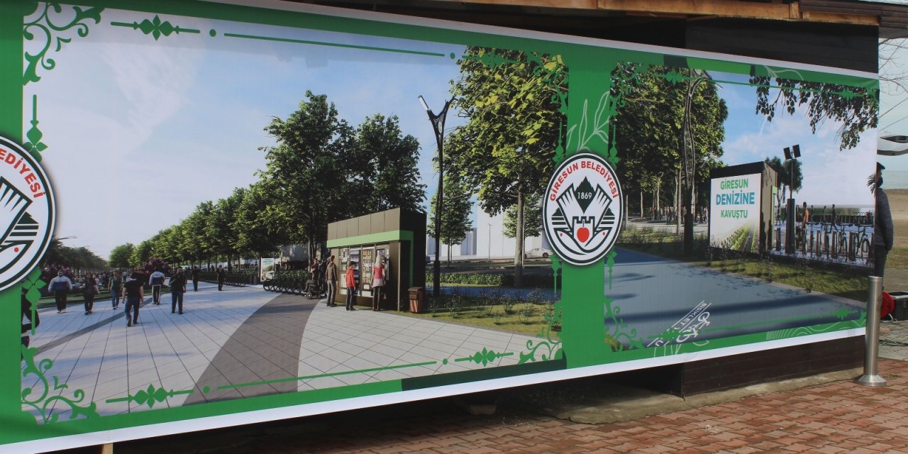 Giresun’da Plajlar Bölgesi Projesinde İlk Kazma Vuruldu