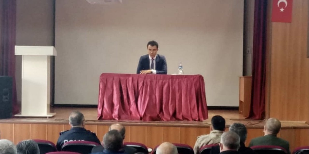Kaymakam İ̇nam, Muhtarlarla Buluştu