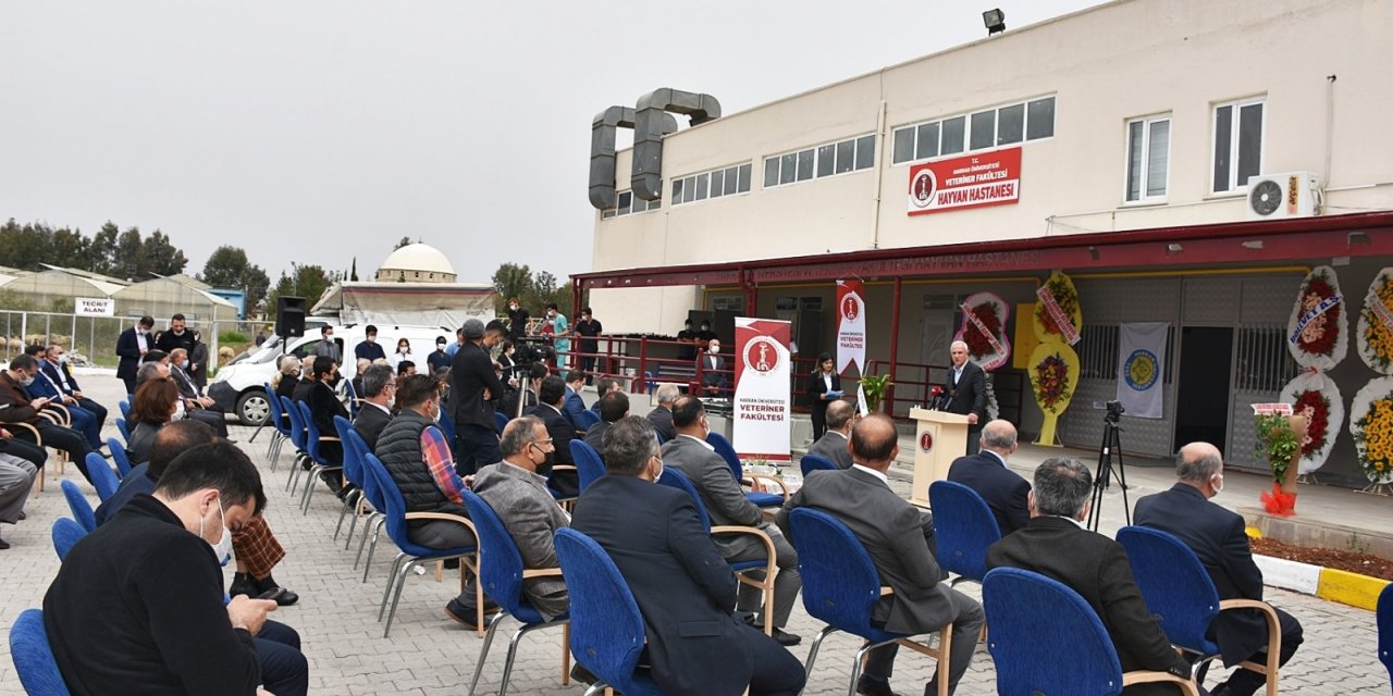 Şanlıurfa’da Tam Teşekküllü Hayvan Hastanesi Açıldı