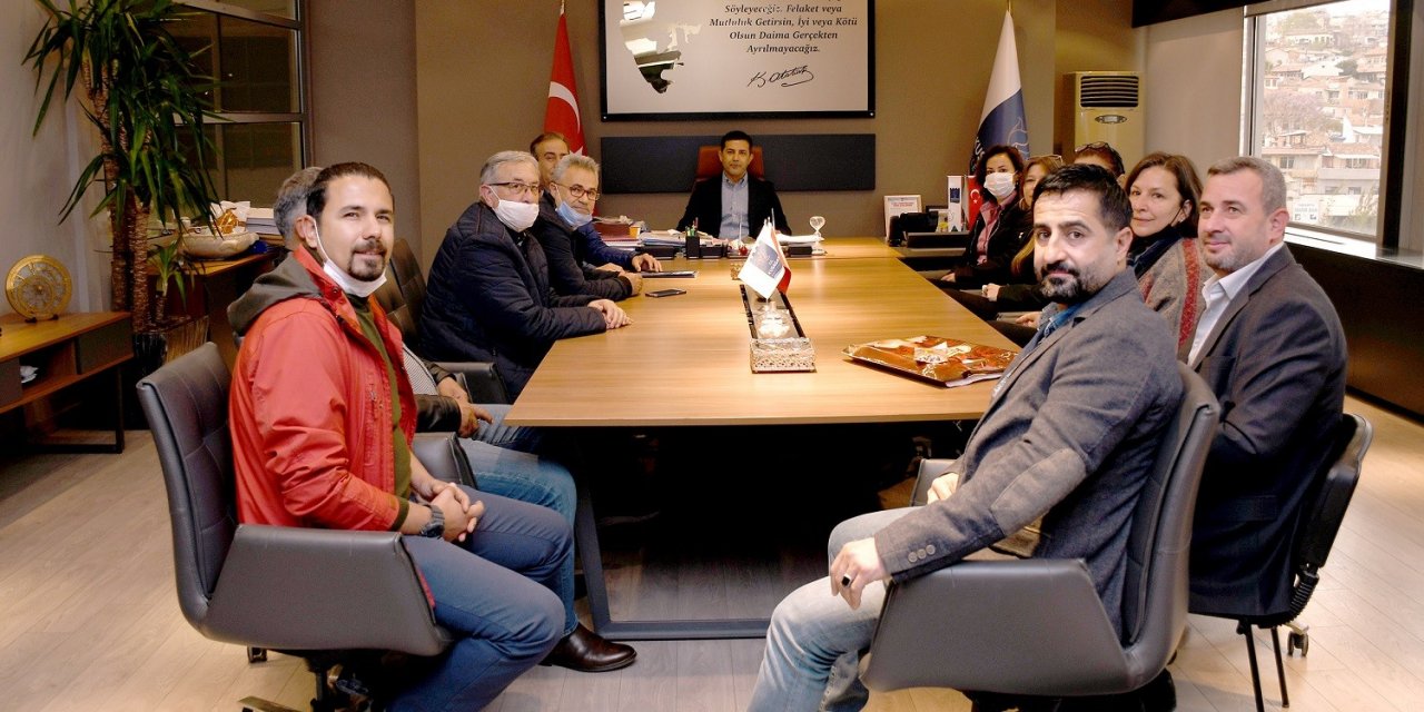 İ̇mece-der Kurucuları Başkan Günel İle Görüştü