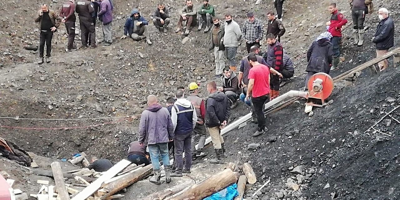 Kaçak Maden Ocağında Mahsur Kalan İşçi Çıkarıldı