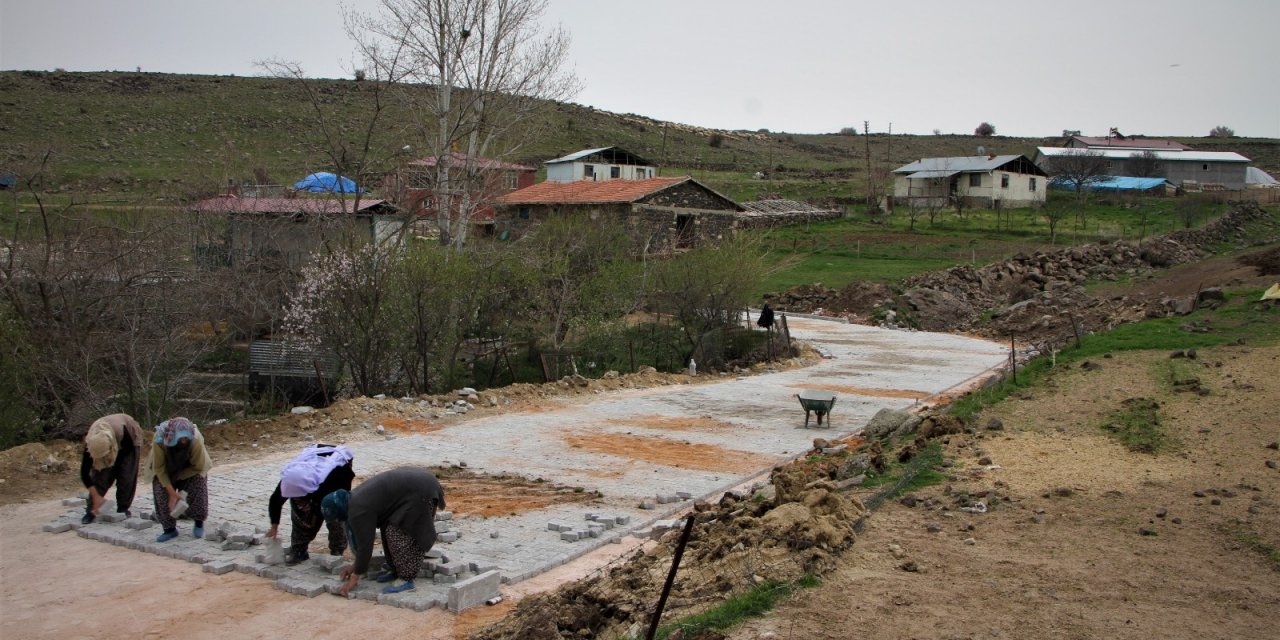 Köyün Gelini, Her Soruna El Attı, Virüsü De Köye Sokmadı
