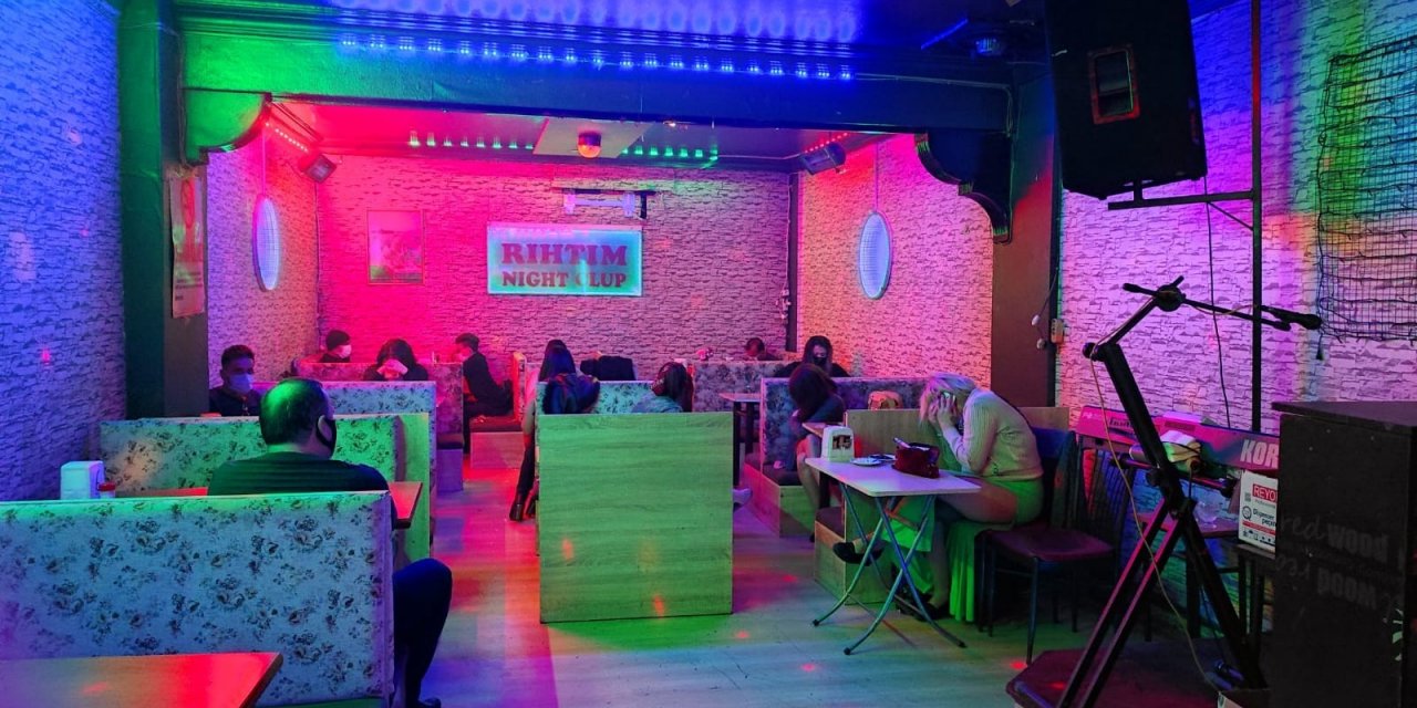 Kısıtlamada Ruhsatsız Eğlence Mekanlarına Korona Baskını