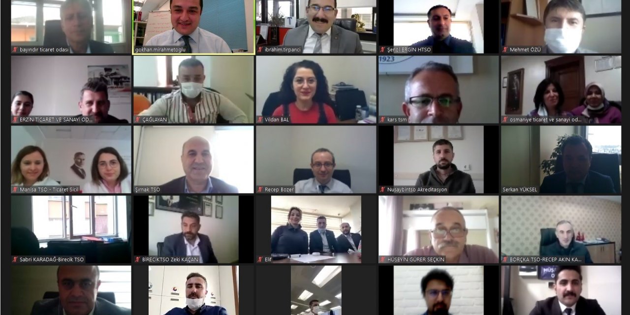 ‘ticaret Sicili Müdürlükleri E-belge Eğitimi’ Çevrimiçi Gerçekleştirildi