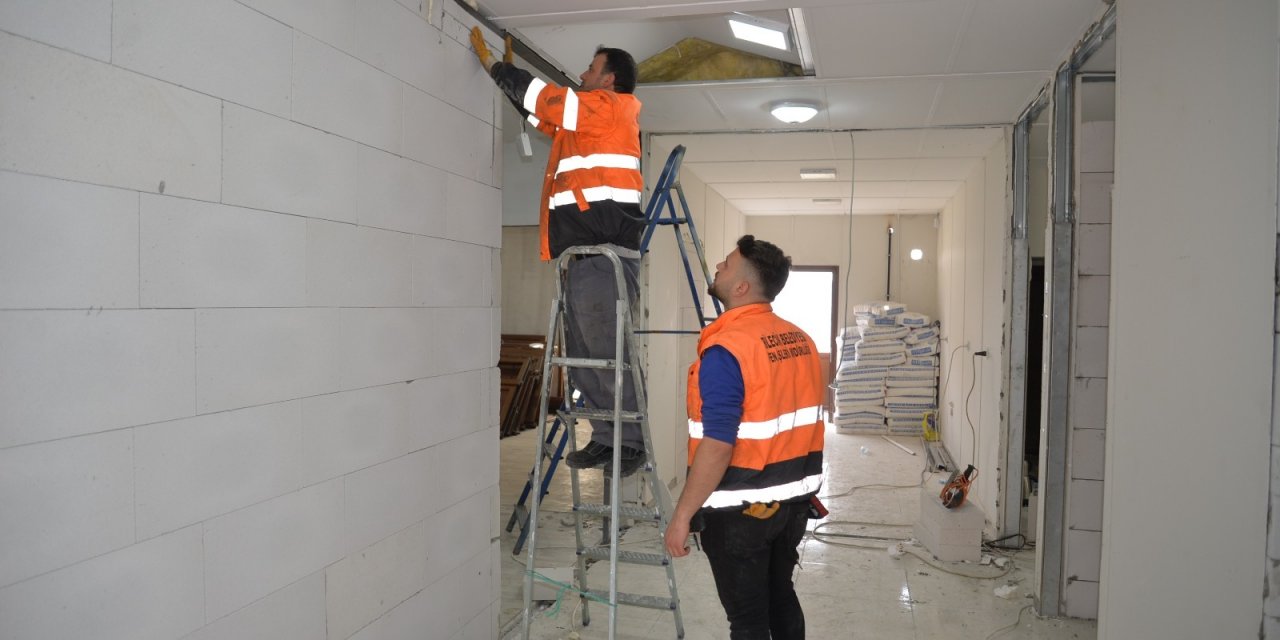İ̇kinci Çocuk Sosyal Tesisinin Hazırlıkları Sürüyor