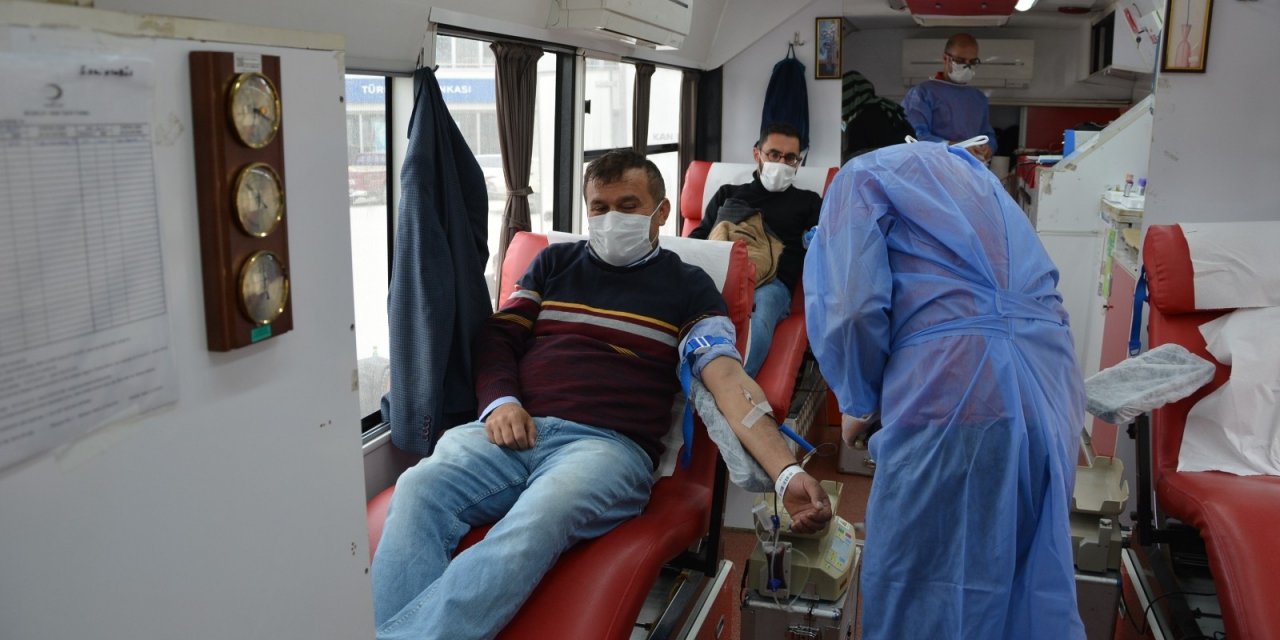 Korkuteli’nde 2 Günde 167 Ünite Kan Bağışı