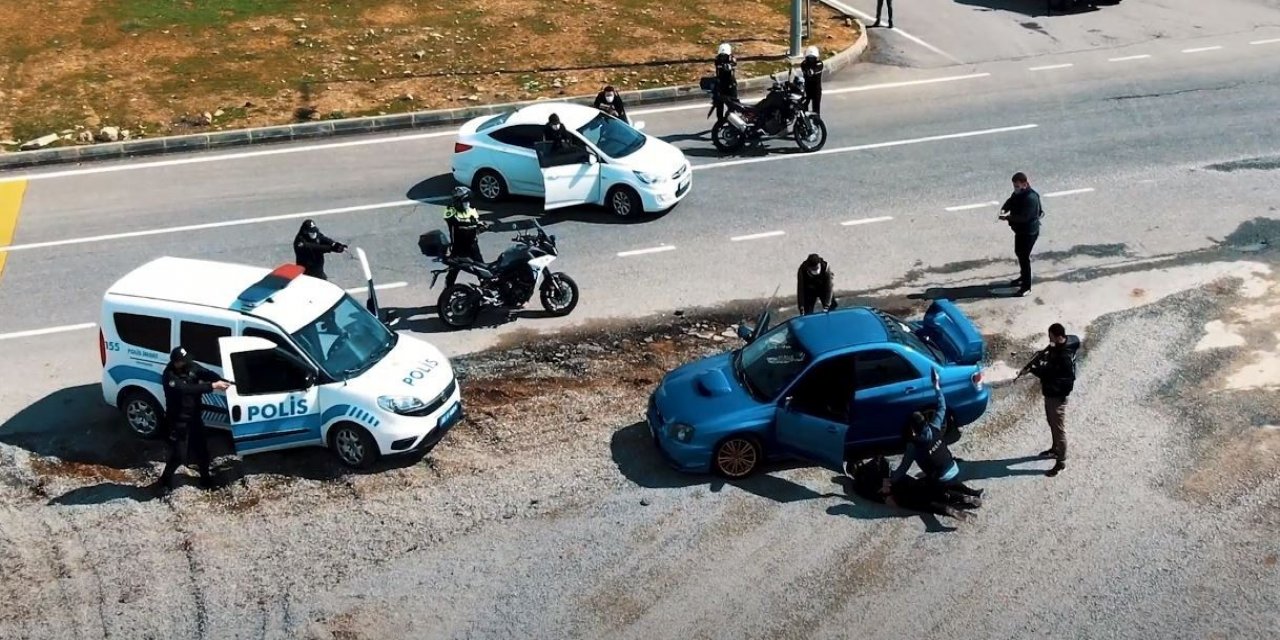 Siirt’te Aksiyon İçerikli Polis Tanıtım Filmi Çekildi