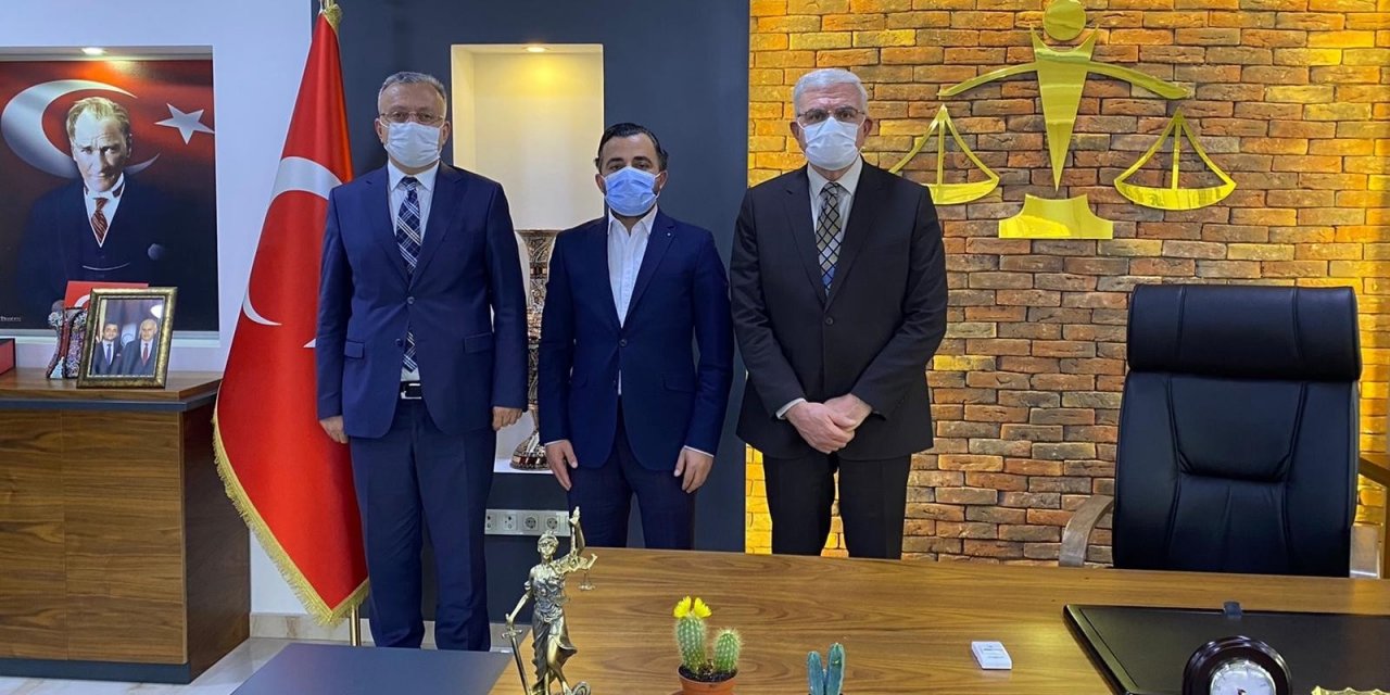 Rektör Levent’ten Erzincan Barosuna Ziyaret