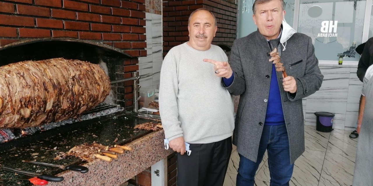 Tanju Çolak, Oltu Cağ Kebabının Tadına Hayran Kaldı