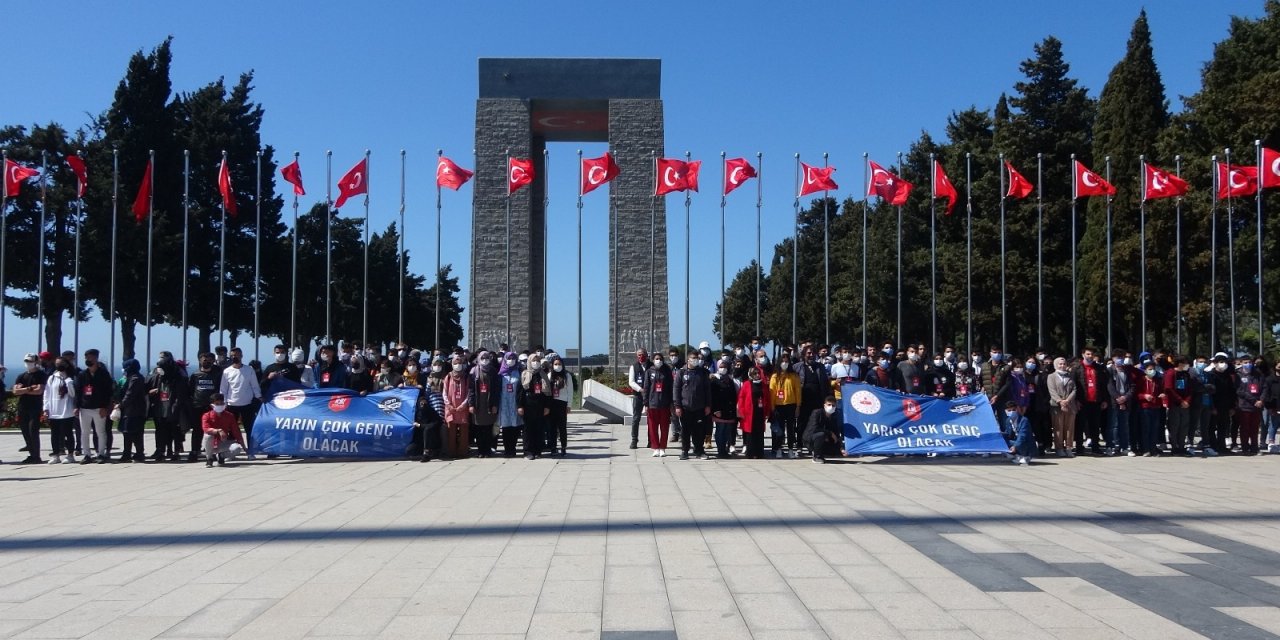 İ̇çişleri Bakanlığının ‘yarın Çok Genç Olacak’ Projesi Kapsamında Çanakkale’ye Geldiler