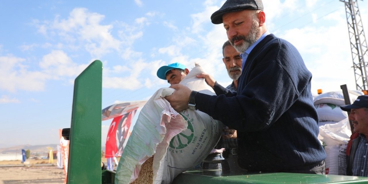 Kocasinan’da Tarıma Destek Devam Ediyor