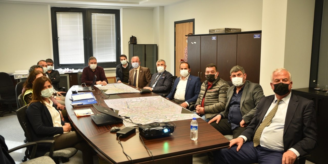 Yeni Metro Hattı Muhtarlara Anlatıldı