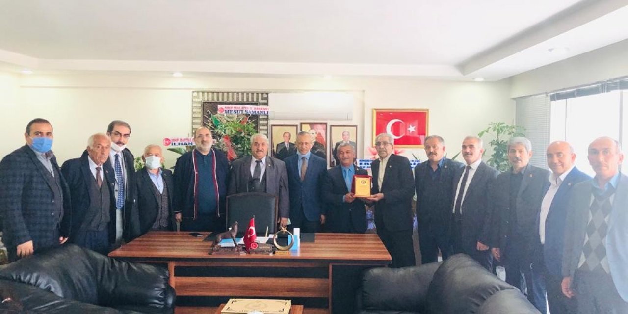Muhtar Derneklerinden Gönültaş’a Hayırlı Olsun Ziyareti