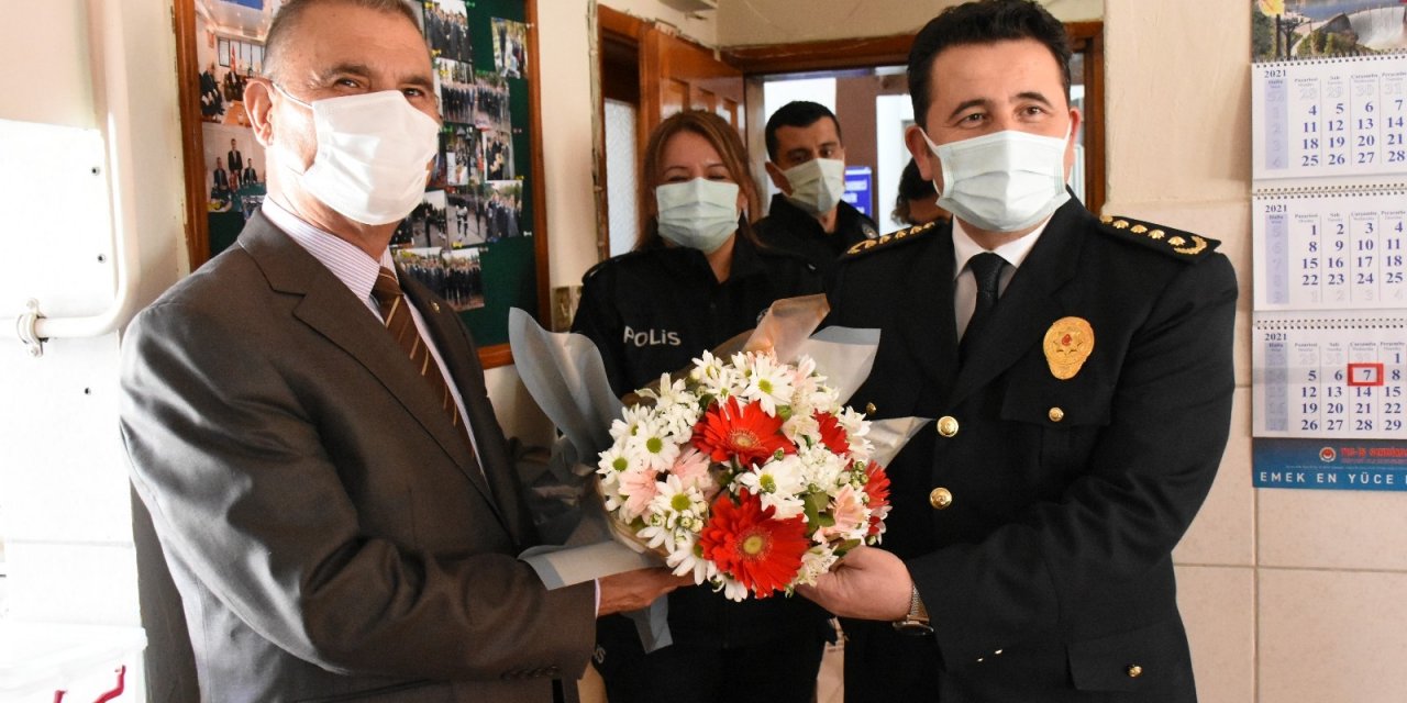 Müdür Onar, Polis Emeklileri Derneği’ni Ziyaret Etti.