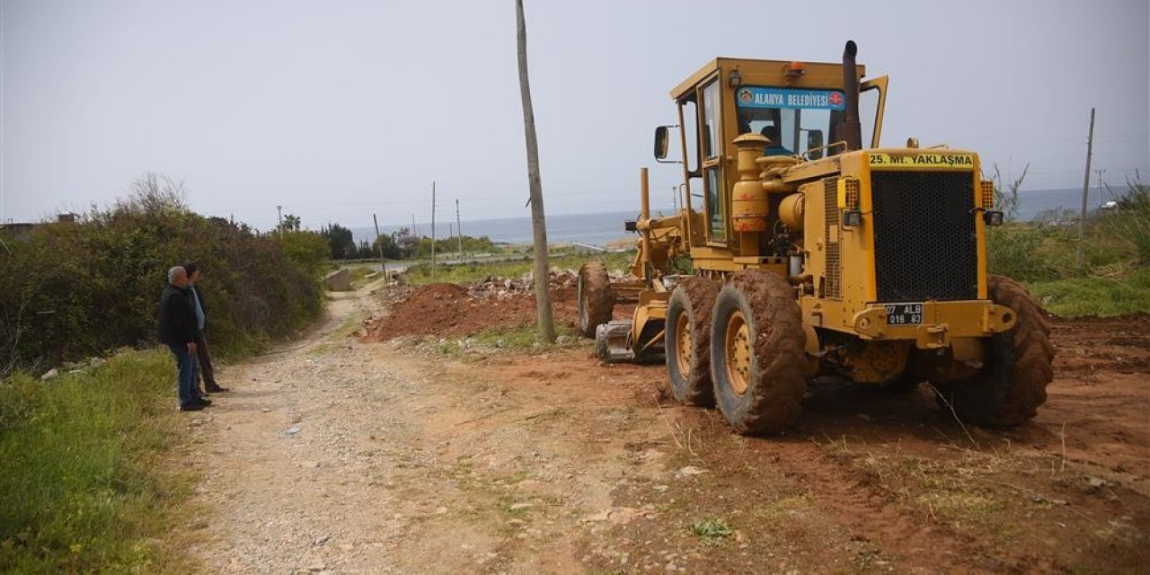Alanya’nın Demirtaş Ve Keşefli Mahallerine Yeni Yol