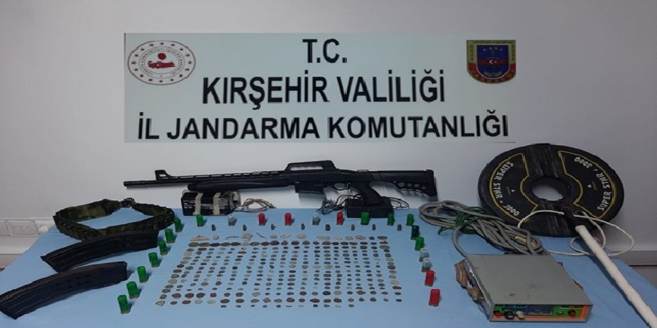 Kırşehir Jandarmadan Tarihi Eser Operasyonu