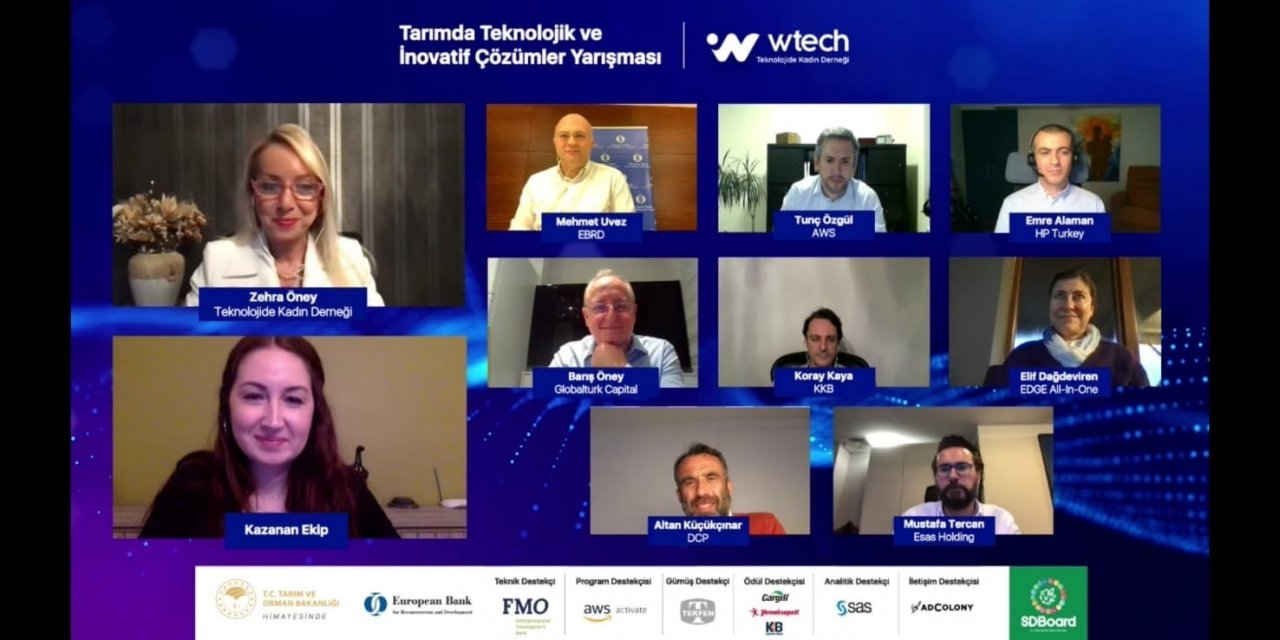 Tarımda Teknolojik Ve İ̇novatif Çözümler Yarışmasında Ödüller Sahiplerini Buldu