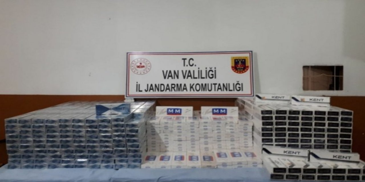 Başkale’de 10 Bin 420 Paket Kaçak Sigara Ele Geçirildi