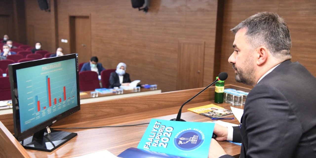 Pursaklar Belediyesinin 2020 Yılı Faaliyet Raporu Meclisten Geçti