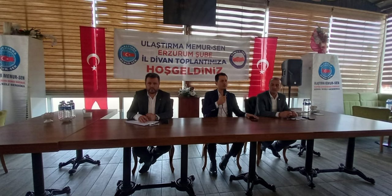 Çalışkan; “demiryolcunun İş Güvencesiyiz”