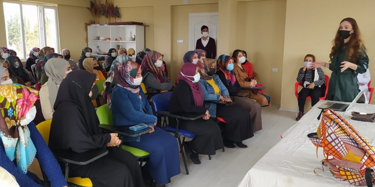 Samsatlı Kadınlara Sağlıklı Beslenme Eğitimi Verildi