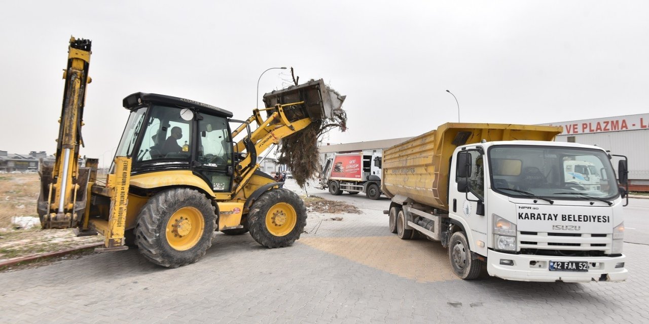 Karatay’daki Sanayi Sitelerinde Temizlik Çalışmaları Başlatıldı