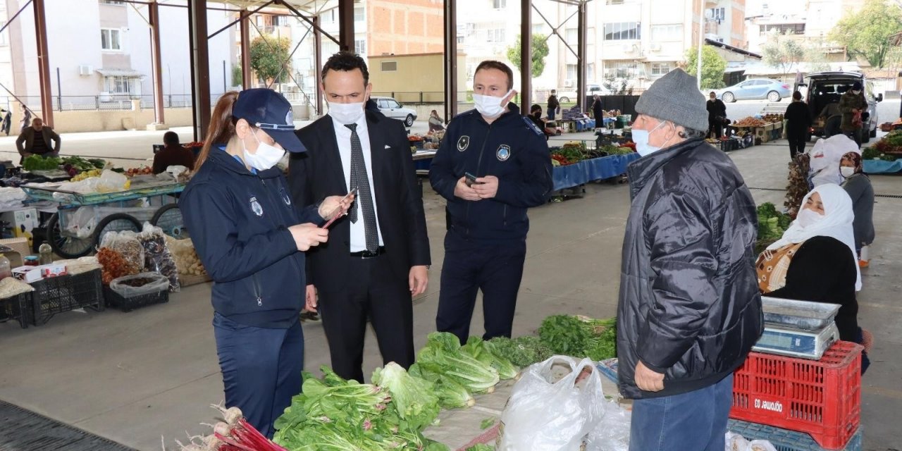 Nazilli’de Zabıta Ekipleri Denetimlerine Devam Ediyor