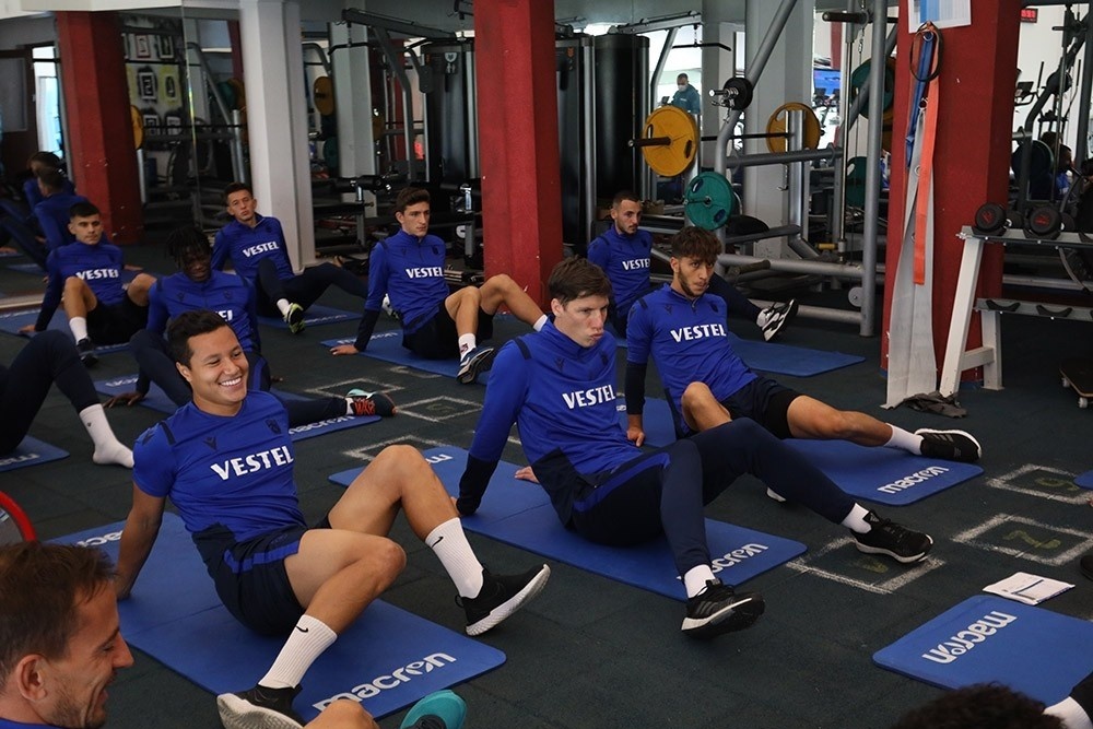 Trabzonspor kuvvet çalıştı