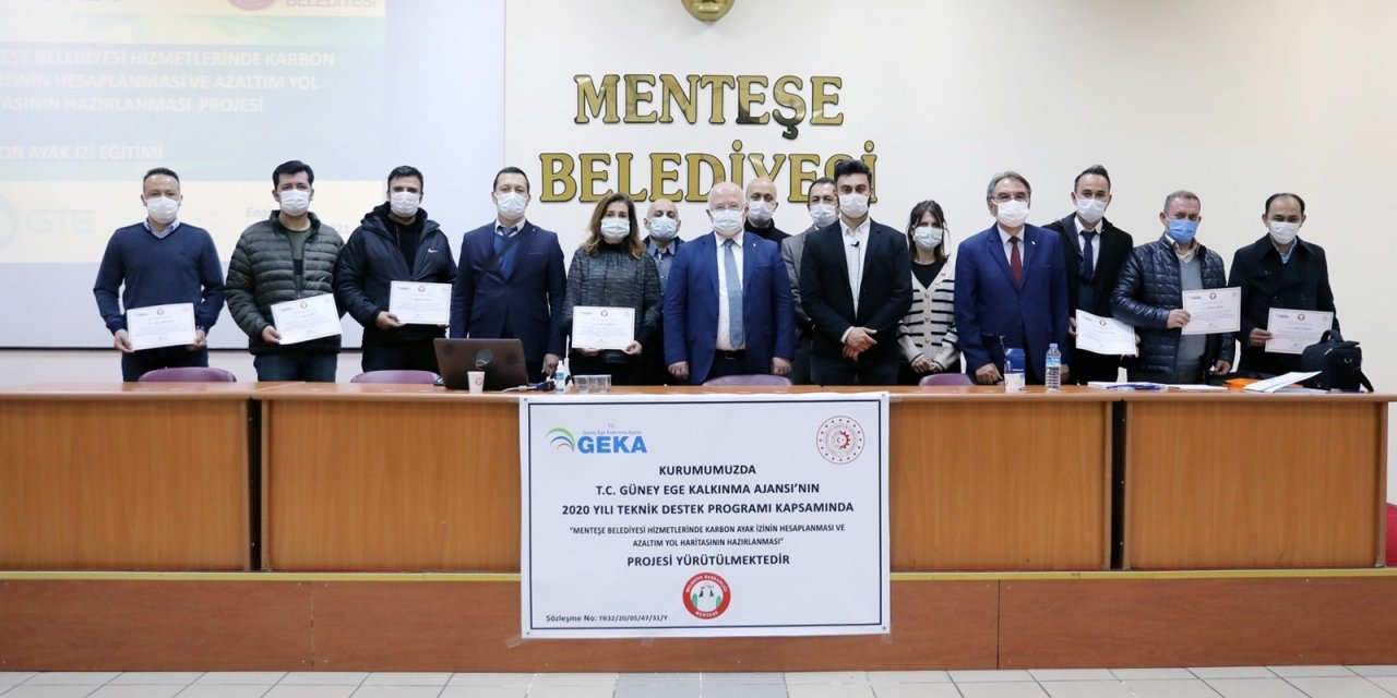 Menteşe Belediyesi Personeline Karbon Ayak İ̇zi Eğitimi