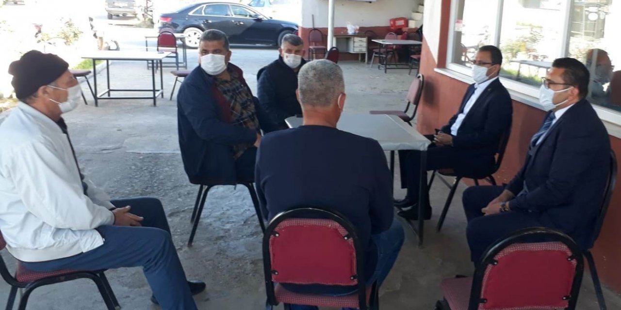 Kaymakam Uçgun Mahalle Sakinlerinin Sorunlarını Dinledi