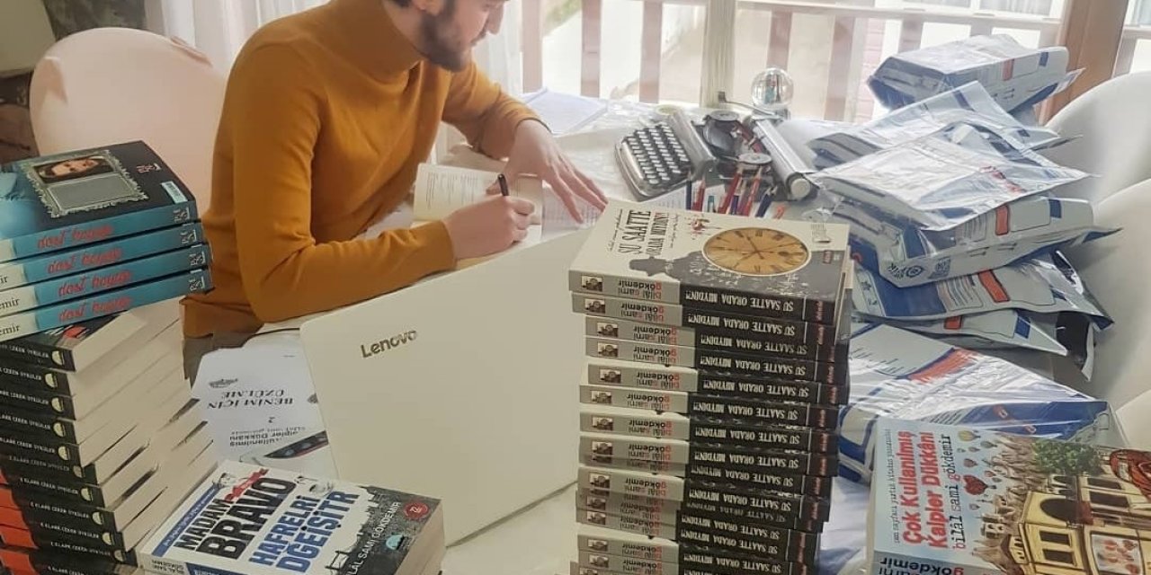Yazar Bilal Sami Gökdemir’den Askıda Kitap Kampanyası