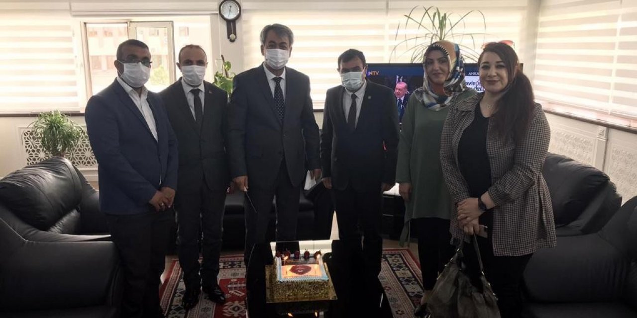 Şehit Aileleri Ve Gazilerden Batman Emniyet Müdürü Kıraç’a Polis Haftası Ziyareti