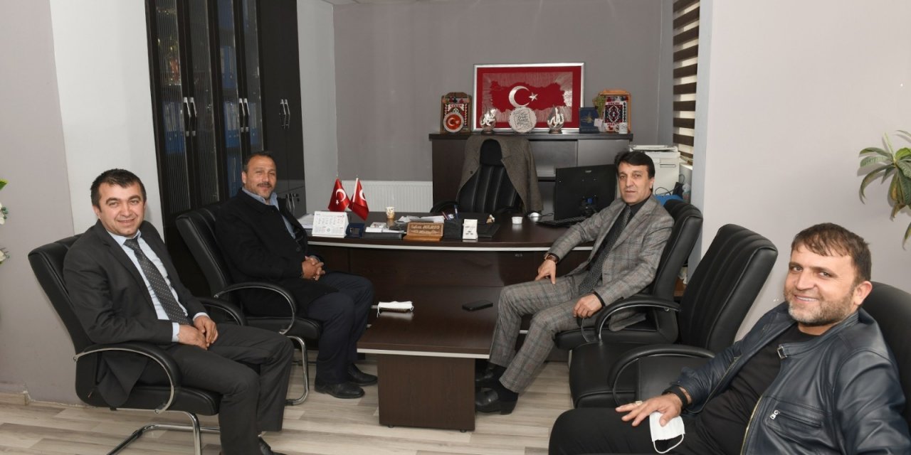 Belediye Başkanı Şeylan’dan Kurumlara Ziyaret