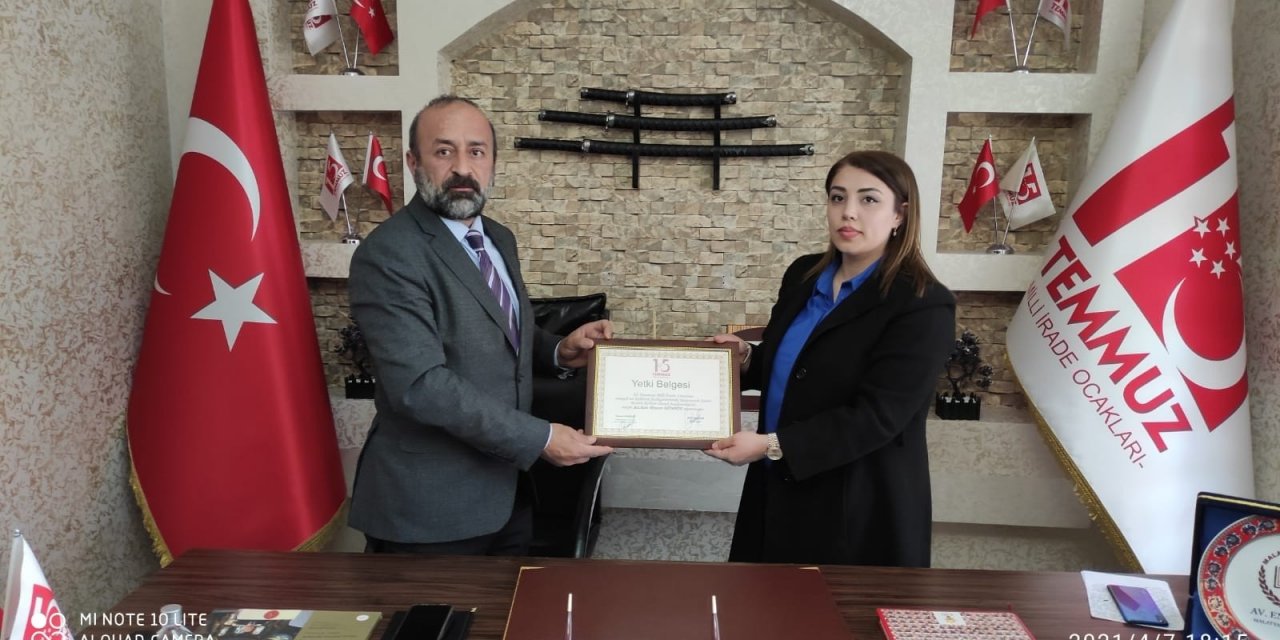 Av. Aslı Gizem Gündüz, Kadın Kolları Genel Başkanlığına Atandı