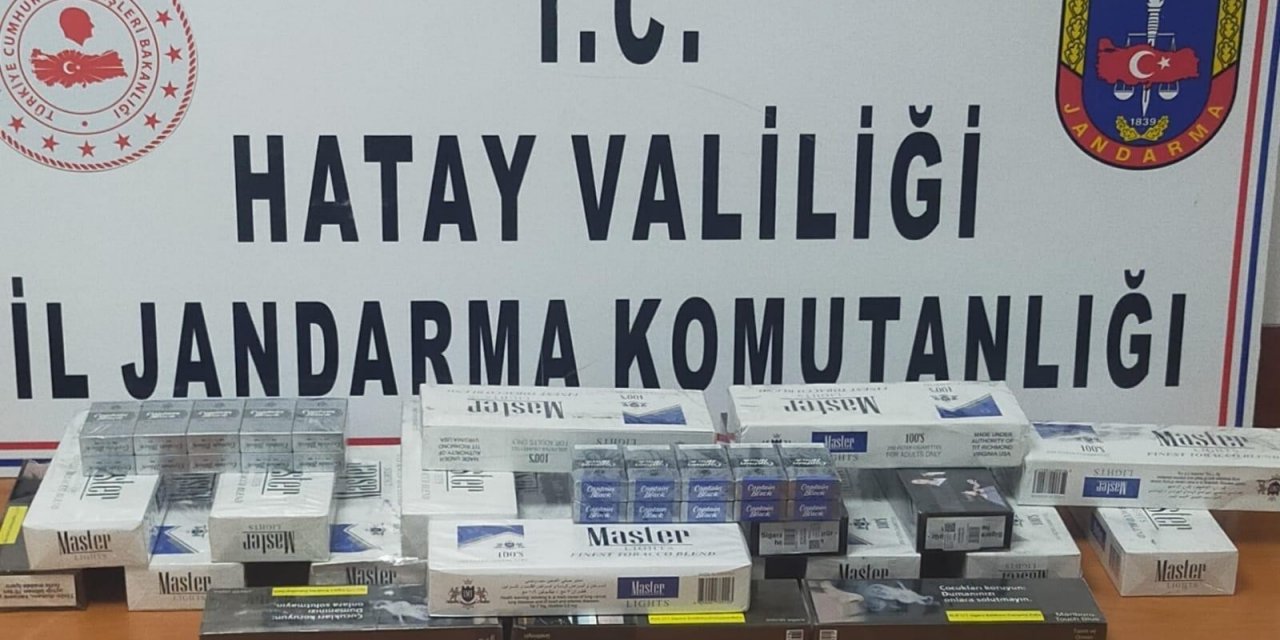 Hatay’da 226 Paket Kaçak Sigara Ele Geçirildi