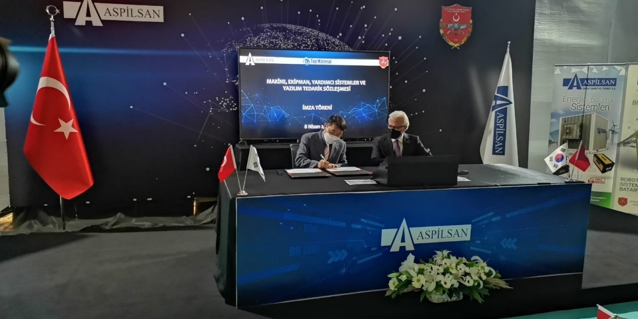 Aspi̇lsan Enerji Li-i̇yon Pil Üretimi İçin Son İmzayı Attı