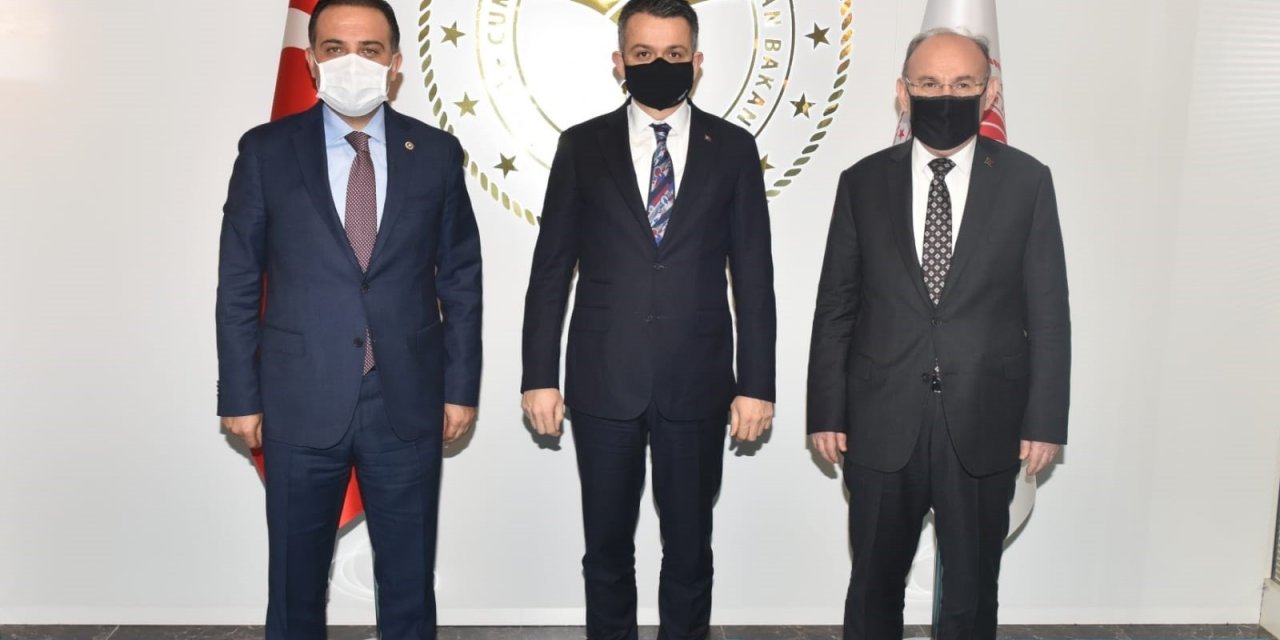 Vali Karadeniz, Ankara’da Çeşitli Temaslarda Bulundu